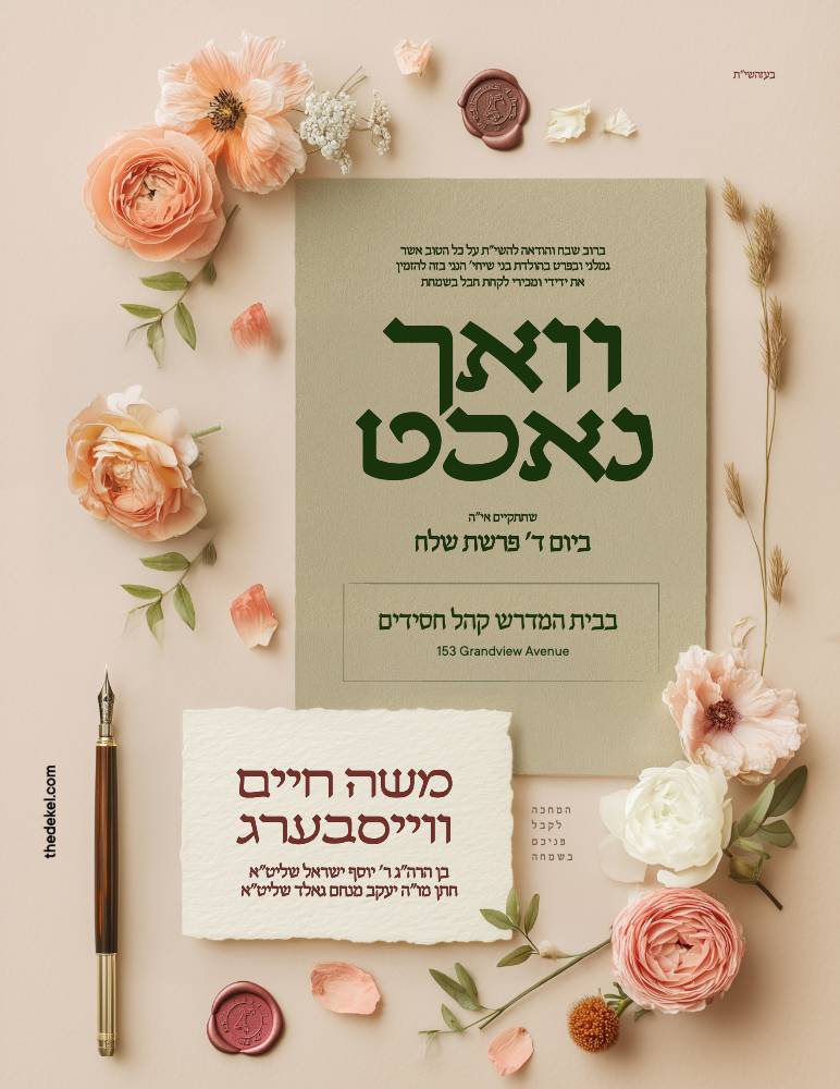 Vach Nacht invitation design