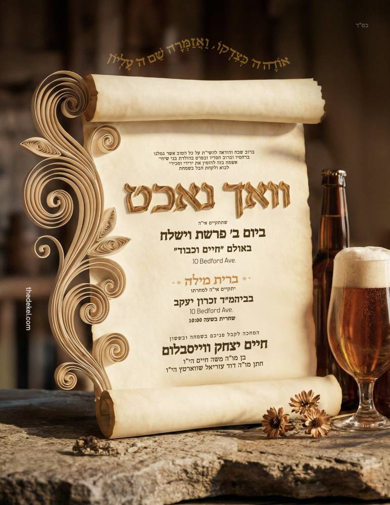 Vach Nacht invitation design